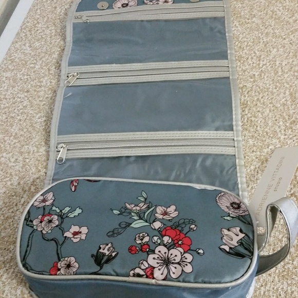 Adrienne Vittadini Floral Make Up Case - Picture 2 of 4